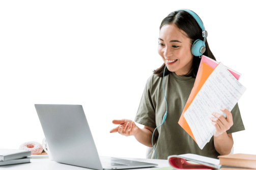 woman-with-headphones-having-video-call-laptop-min